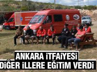 Ankara İtfaiyesi'nden diğer illere destek