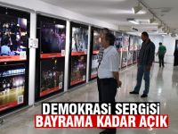 Demokrasi sergisi bayrama kadar açık