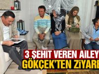 Başkan Gökçek'ten şehit ailesine ziyaret