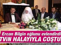 Ercan Bilgin'in oğlu dünyaevine girdi