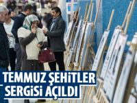 Şehitler sergisi açıldı