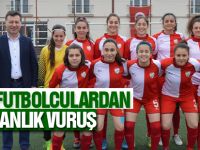 GÖLBAŞI BELEDİYESPOR KADIN FUTBOL TAKIMI 3 PUANI ALDI