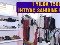 PAYLAŞIM NOKTASI 1 YILDA 7500 İHTİYAÇ SAHİBİNE ULAŞTI