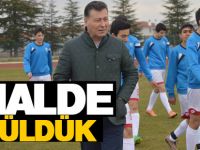 U-15 finalde takıldı