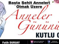 Duruay'dan anneler günü mesajı