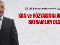 Gürsel Demirci'den bayram mesajı