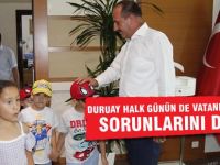 Başkan Duruay halk gününde vatandaşla buluştu