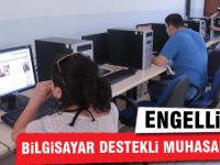 Engellilere bilgisayar destekli muhasebe kursu