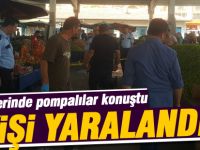 Karşıyaka pazar yerinde pompalı dehşeti: 7 yaralı