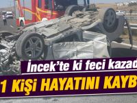 İncek'te kaza: 1 kişi öldü