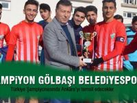 ANKARA ŞAMPİYONU GÖLBAŞI BELEDİYE SPOR