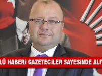 CHP İlçe Başkanından Gazeteciler günü mesajı