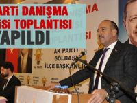 AK Parti Gölbaşı İlçe Danışma Toplantısı Yapıldı