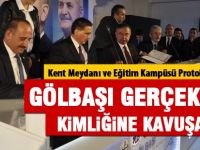 Gölbaşı Kent Meydanı ve Eğitim Kampüsü Protokolü imzalandı