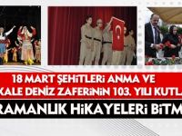 18 Mart Şehitleri anma ve Çanakkale Deniz Zaferinin 103. Yılı Gölbaşı’nda anıldı