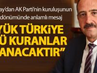 Başkan Duruay; “Büyük Türkiye düşü kuranlar kazanacaktır”