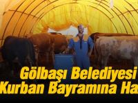 Gölbaşı Belediyesi kurban bayramına hazır