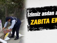 GÖLBAŞI BELEDİYESİ ZABITA EKİPLERİNDEN “İZİNSİZ AFİŞ DENETİMİ”