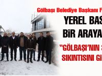 Başkan Duruay yerel basınla bir araya geldi