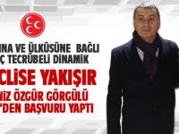 Deniz Özgür Görgülü MHP'den başvuru yaptı