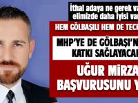 Uğur Mirza MHP'den aday adayı