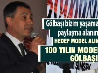 “100 Yılın Model Kenti Gölbaşı” projesi tanıtıldı