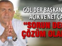 GÖL-DER Başkanı Demirci'den çağrı