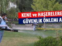 Kene ve haşerelere karşı güvenlik önlemi alındı