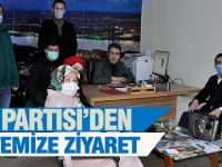 DEVA Partisi İlçe Başkanlığı'ndan ziyaret