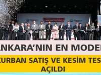 GÖLBAŞI KURBAN SATIŞ VE KESİM TESİSİ AÇILDI