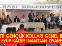 AK Parti Gençlik Kolları Genel Başkanı Eyyüp Kadir İNAN Gölbaşı'na geldi