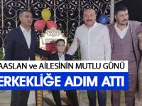 Salim Karaaslan ve ailesinin mutlu günü