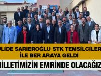 Ak Parti Genel Başkan Yardımcısı Sarıeroğlu STK temsilcileri ile bir araya geldi