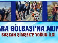 Gölbaşı pazar yoğunluğu yaşadı