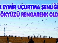 PARK EYMİR UÇURTMA ŞENLİĞİ’NDE  GÖKYÜZÜ RENGÂRENK OLDU