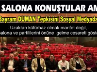 CHP TOPLANTIDA BOŞ SALONA KONUŞTULAR AMA..!