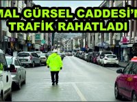 Cemal Gürsel Caddesi’nde Trafik Rahatladı