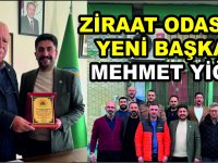 ZİRAAT ODASINA YENİ BAŞKAN MEHMET YİĞİT