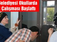 Eğitim yılı öncesi okullar temizleniyor