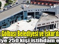 İşsizlere Gölbaşı Belediyesi ve İşkurdan Müjde