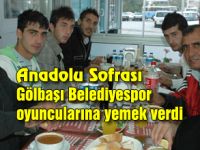 Anadolu Sofrasında Belediyespora jest