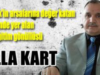 Atilla Kart Tam Bir Eğitim Gönüllüsü