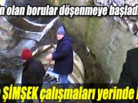 Beton borular döşenmeye başladı