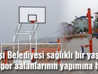 Sağlıklı yaşam için spor alanları