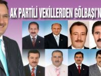 Ak Partili Milletvekillerden Gölbaşına Çıkarma