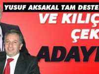 Aksakal Kılıçdaroğluna tam destek veriyorum