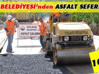 Günde 100 ton asfalt atılıyor