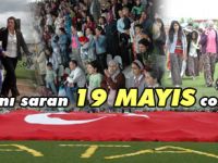 Gölbaşını saran 19 Mayıs coşkusu