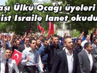 İsrailee lanet okudular