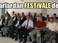 Muhtarlardan festivale Tam Destek